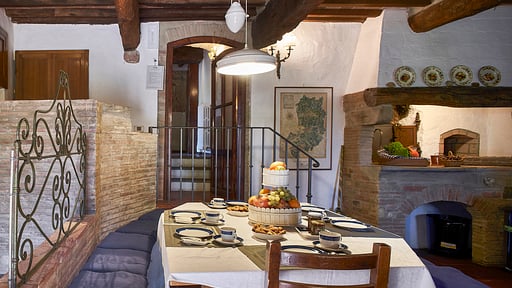 Villa La Fiana Eethoek