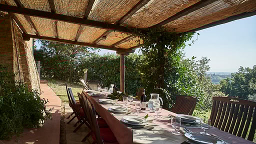 Villa La Fiana Eethoek