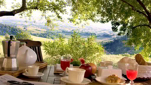 Villa La Fiana Eethoek