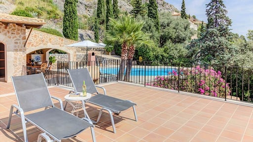 Villa La Font D'Alt Terrace/Veranda