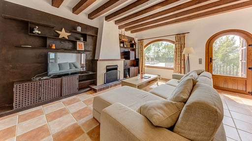 Villa La Font D'Alt Living room