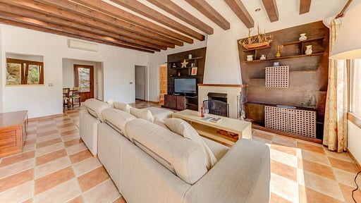 Villa La Font D'Alt Living room