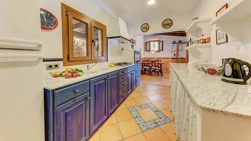 Villa La Font D'Alt Kitchen