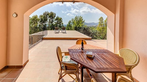 Villa La Font D'Alt Terrace/Veranda