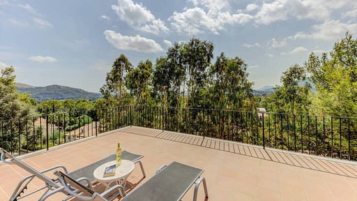 Villa La Font D'Alt Terrace/Veranda