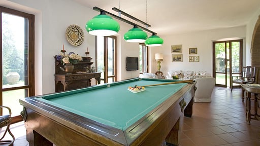 Villa La Fonte Billiard