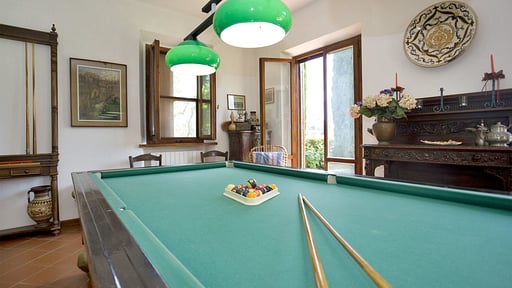 Villa La Fonte Billiard