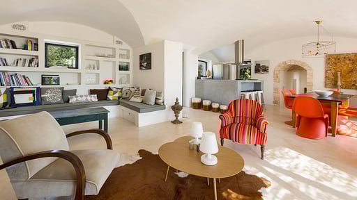 Villa La Gastalena Living room