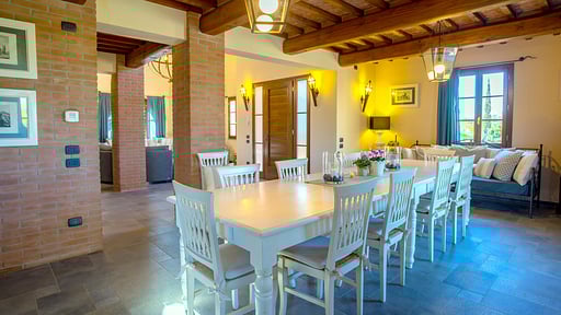 Villa La Lestra Salle à manger