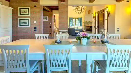 Villa La Lestra Salle à manger