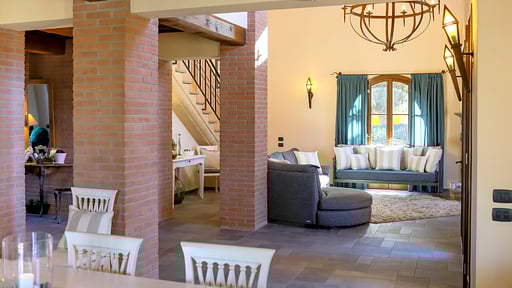 Villa La Lestra Salle à manger