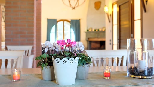 Villa La Lestra Salle à manger