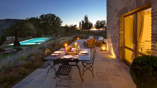 Villa La Macchia Dining area