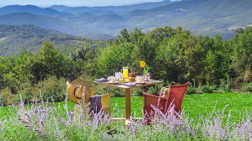Villa La Macchia Dining area