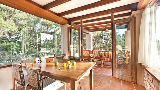 Villa La Masia Dining area