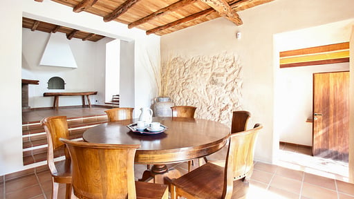 Villa La Masia Dining area