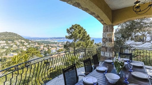 Villa La Napoule Terrace/Veranda