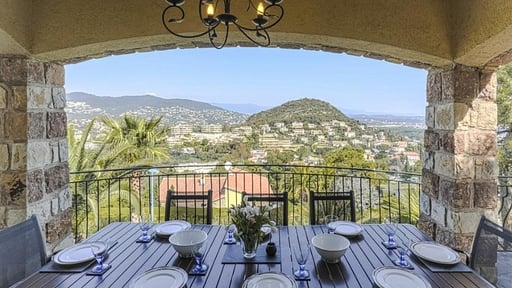 Villa La Napoule Terrace/Veranda
