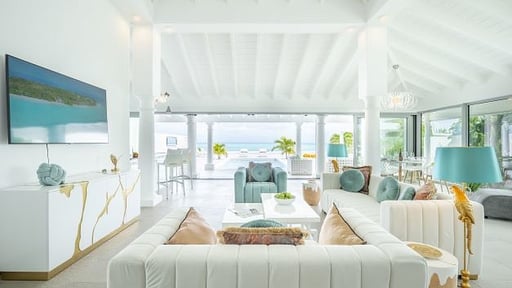 Villa La Perla Bianca Living room