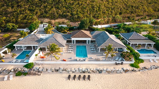 Villa La Perla Palais Drone pictures