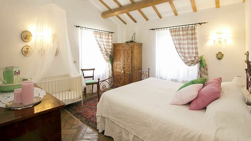 Villa La Picena Camera da letto 1