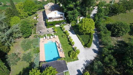 Villa La Picena Foto drone