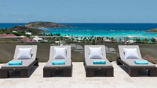 Villa La Rose des Vents Terras/Veranda