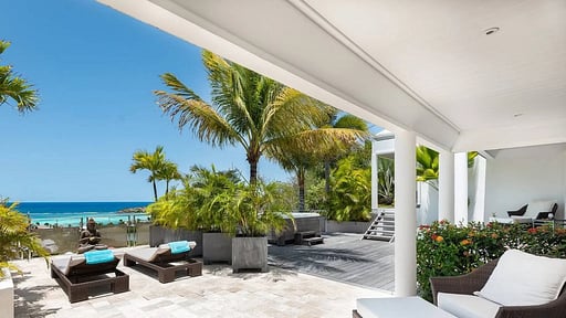 Villa La Rose des Vents Terras/Veranda