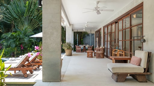 Villa LA TA Terrace/Veranda