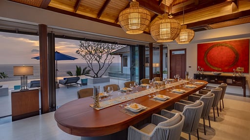 Villa La Thalé Zona pranzo