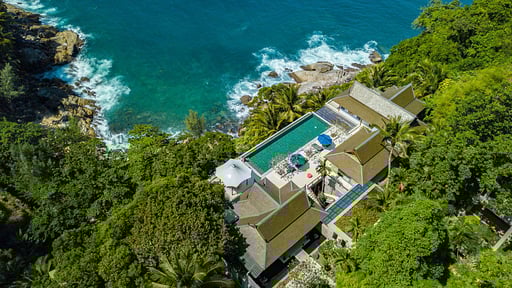 Villa La Thalé Foto drone