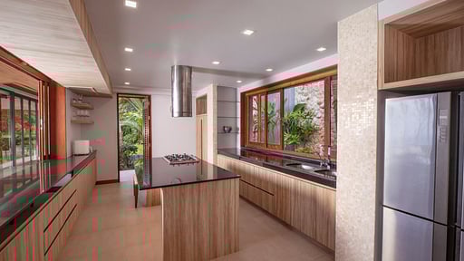 Villa La Thalé 廚房