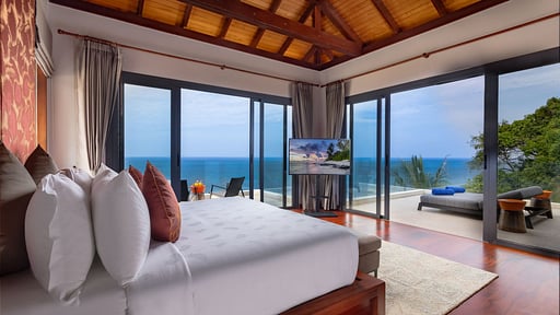 Villa La Thalé Camera da letto 1