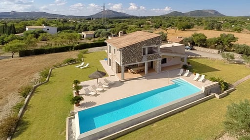 Villa La Vinya Gran Drohnen-Bilder