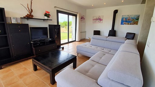 Villa La Vinya Gran Wohnbereich