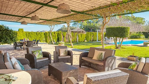 Villa Lafares Terrasse