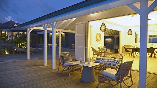 Villa Lagon Bleu Terrace/Veranda