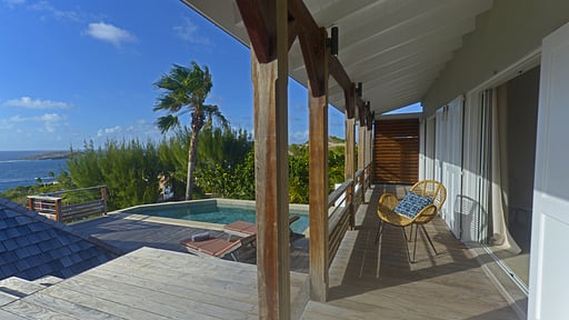 Villa Lagon Bleu Terrace/Veranda