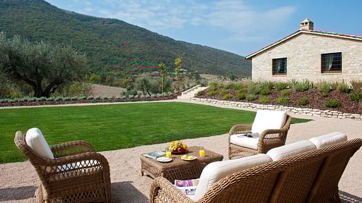 Villa Lampara Woonkamer