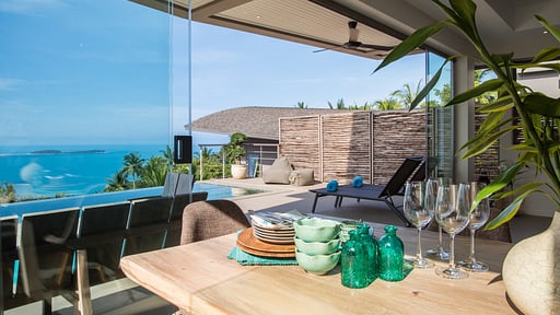 Villa Lanta Zona de comedor