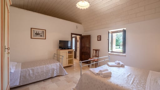 Villa L'Antica Dimora Schlafzimmer 1