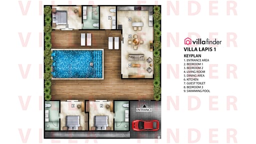 Villa Lapis 1 Grundriss