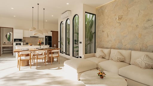 Villa Larente 4 Woonkamer