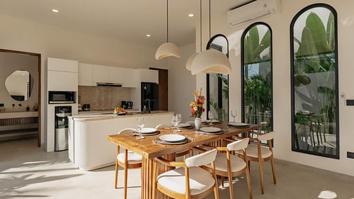 Villa Larente 4 Eethoek