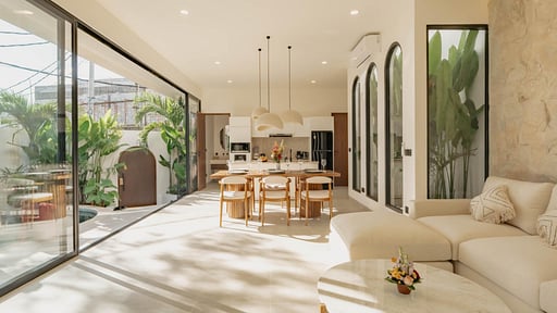 Villa Larente 4 Eethoek