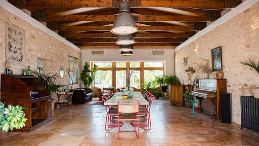 Villa Las Cicadas Dining area