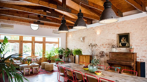 Villa Las Cicadas Dining area