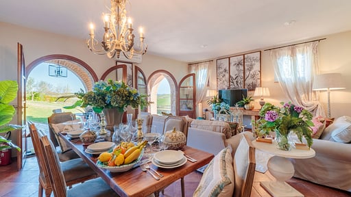 Villa Latico Salle à manger