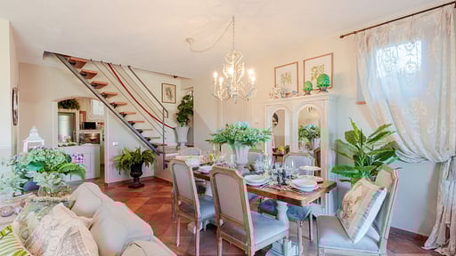 Villa Latico Salle à manger