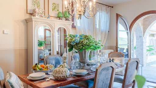 Villa Latico Salle à manger